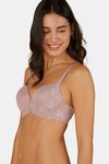 Triumph Padded Wired Medium Coverage T-Shirt Bra - Vintage Pink — thumbnail 2